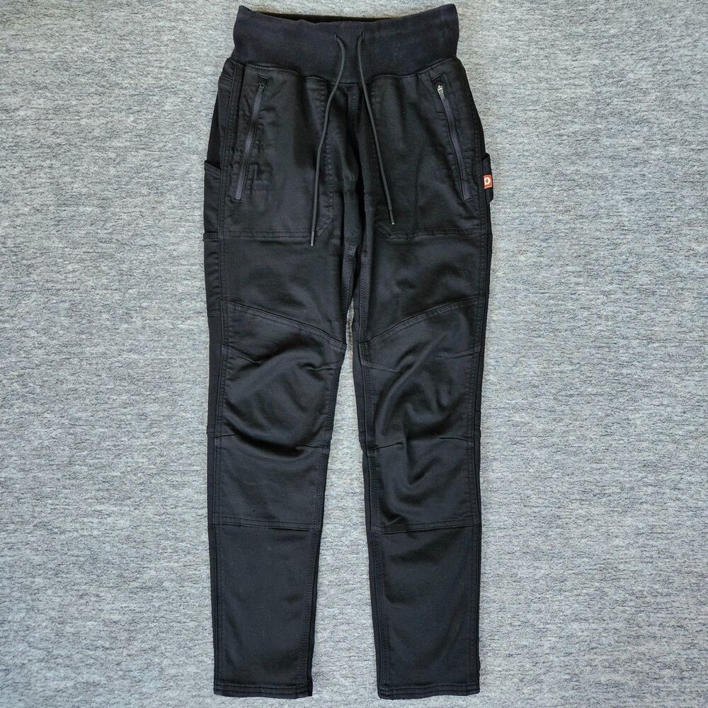 Dovetail Workwear Christa DIY Pants Utility Work Cargo Black Women's 2/4 (24x29)